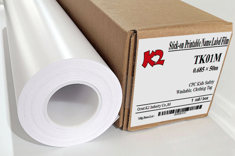 Le etichette adesive per abbigliamento di K2